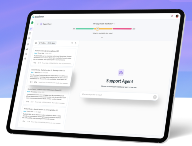 Appdome Launches a New Agentic AI Support Agent to Remediate Mobile Threats & Fraud in Real Time